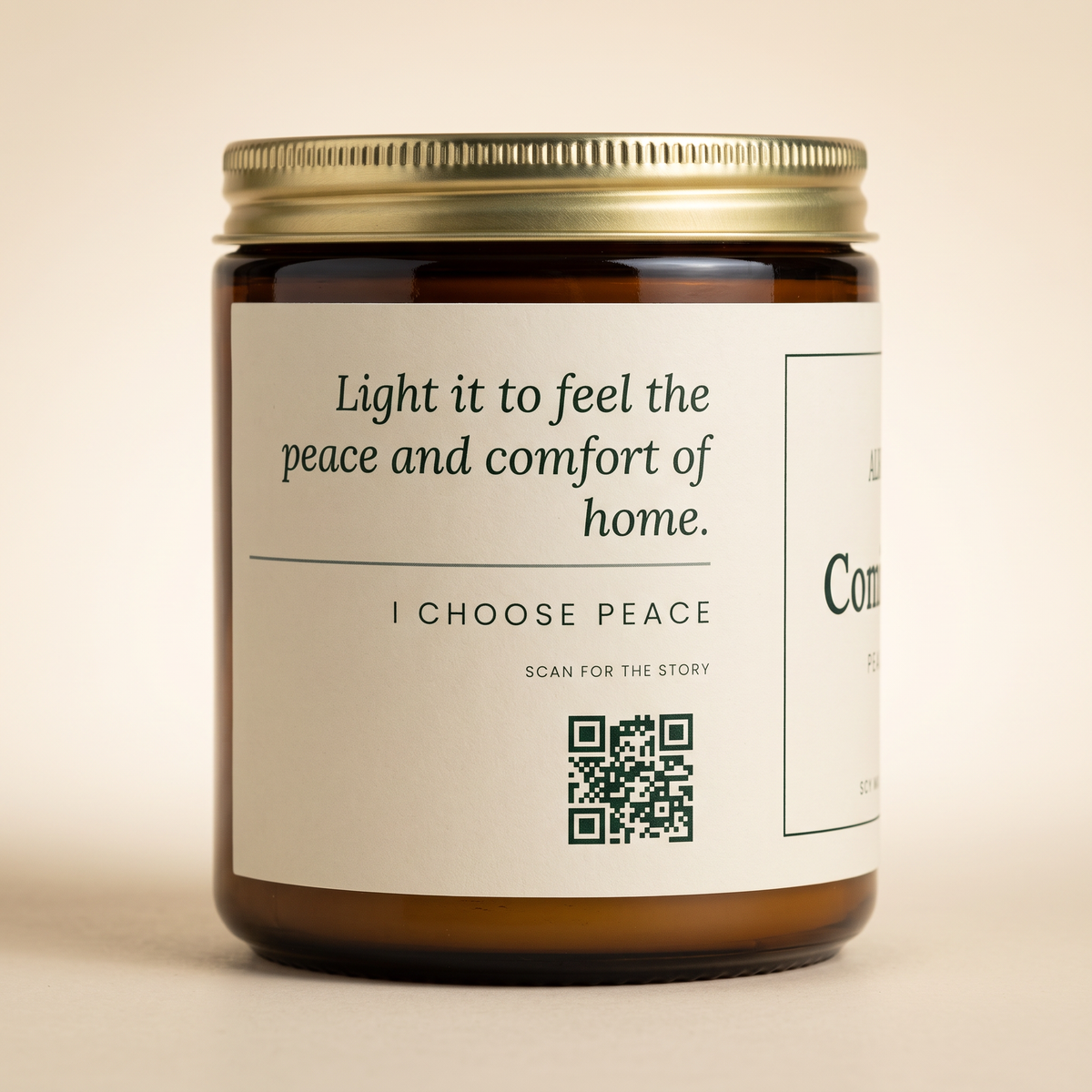 Coming Home — No. 06, affirmation and QR panel