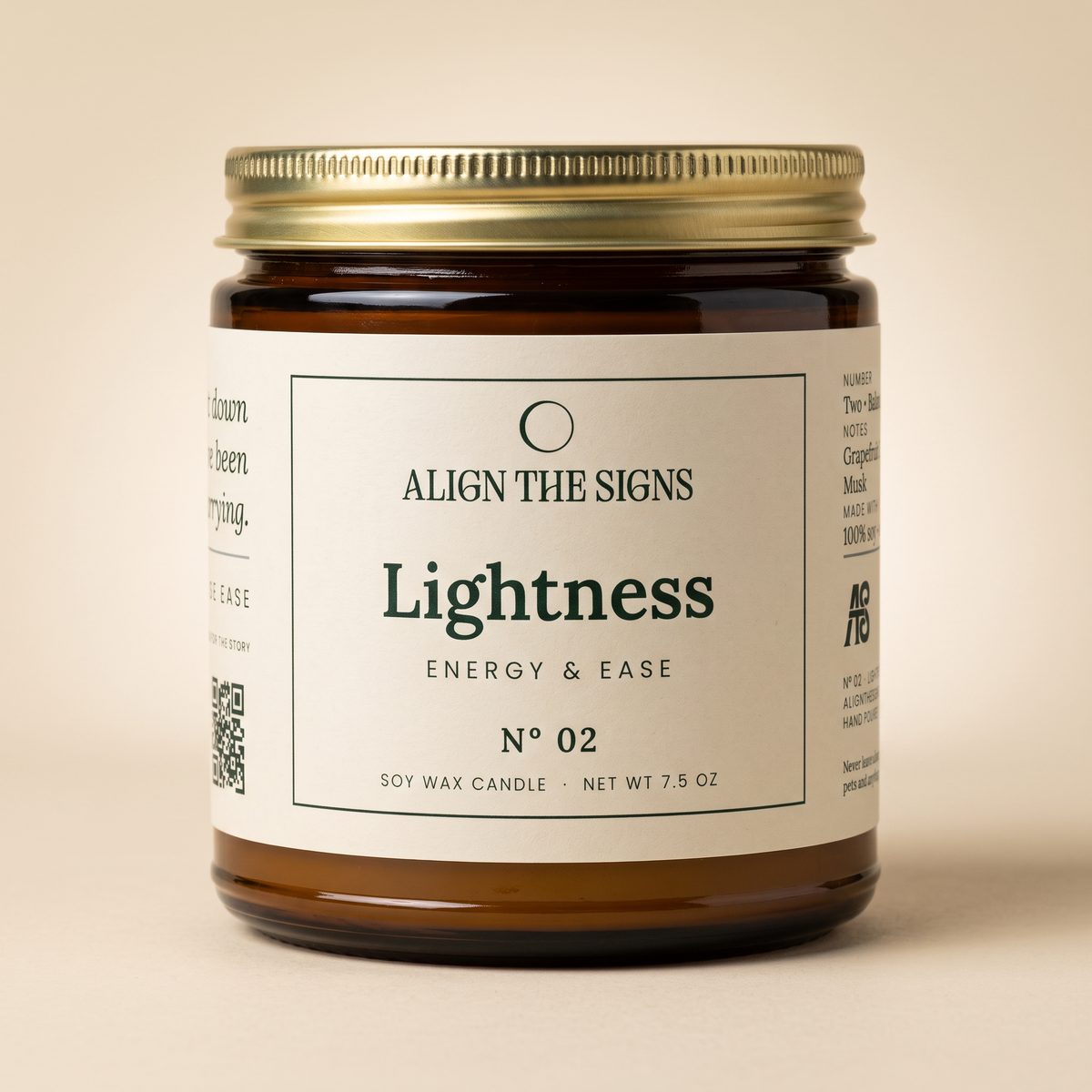 Lightness — No. 02, front label