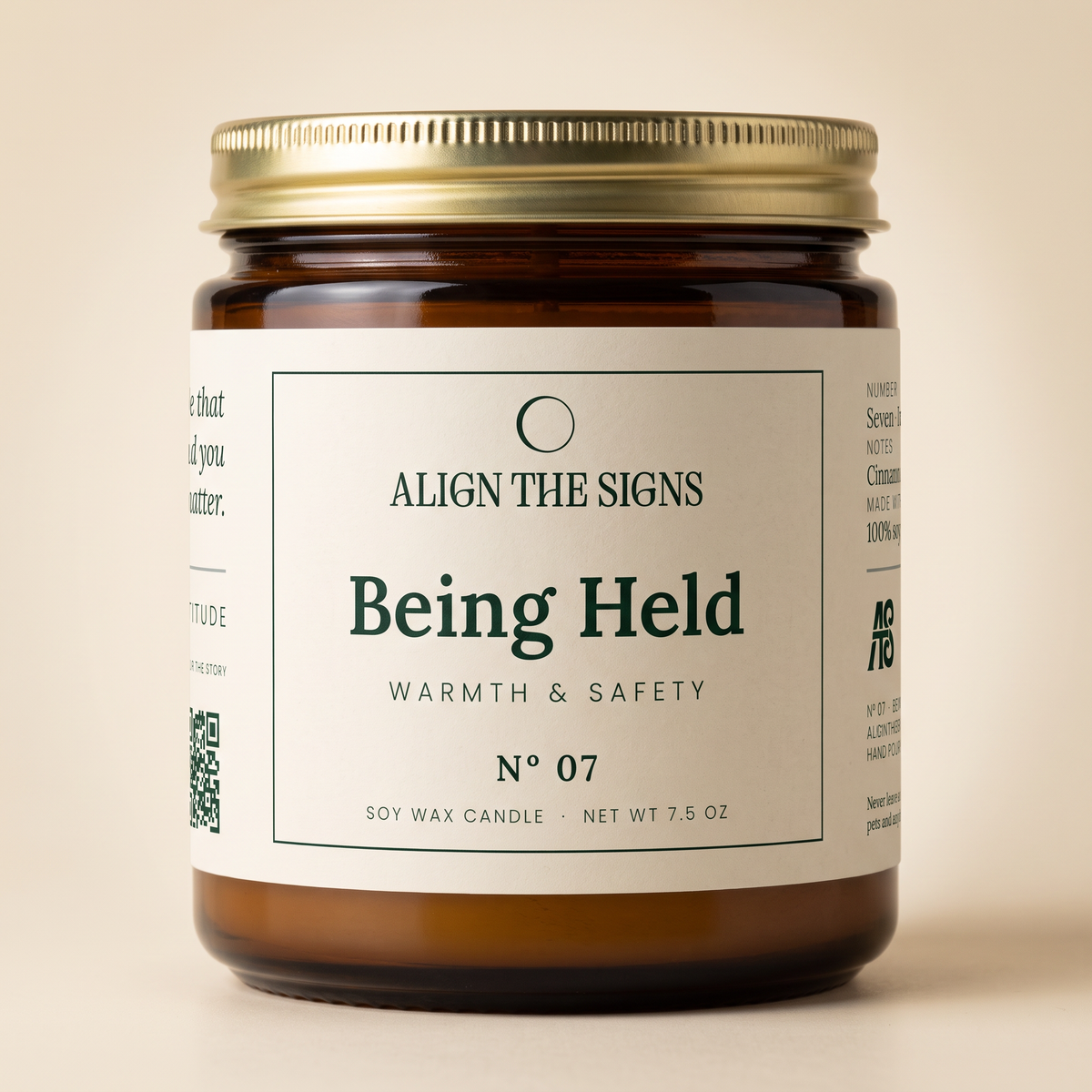 Being Held — No. 07, front label