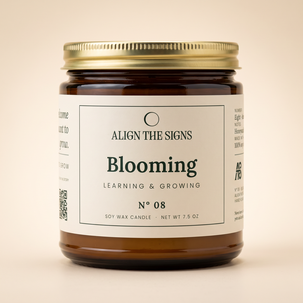 Blooming — No. 08, front label