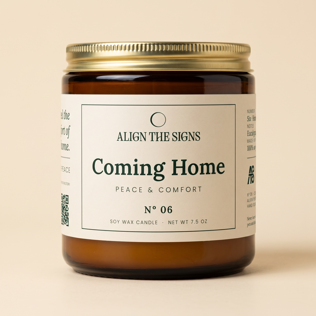 Coming Home — No. 06, front label
